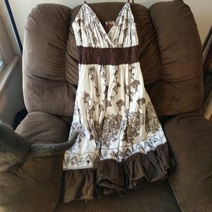 Long flowy summer dress